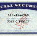 Image of a Social Security card, for Divorce, Remarriage, and Social Security article