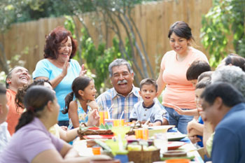 Happy extended Hispanic family - MA Wills & Trusts Services